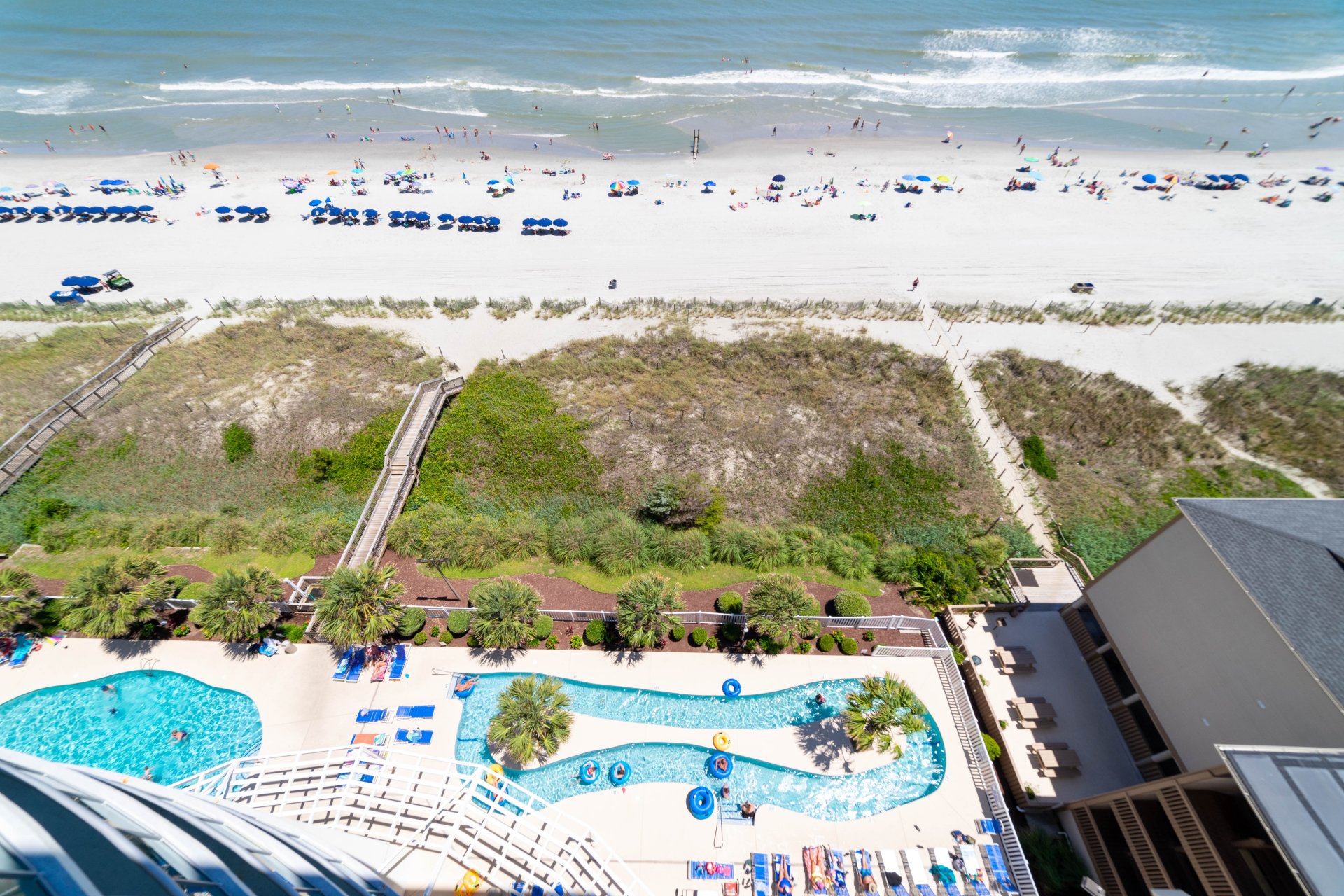Blue Water Keyes 1106 Ocean Front Condo North Myrtle Beach Rental