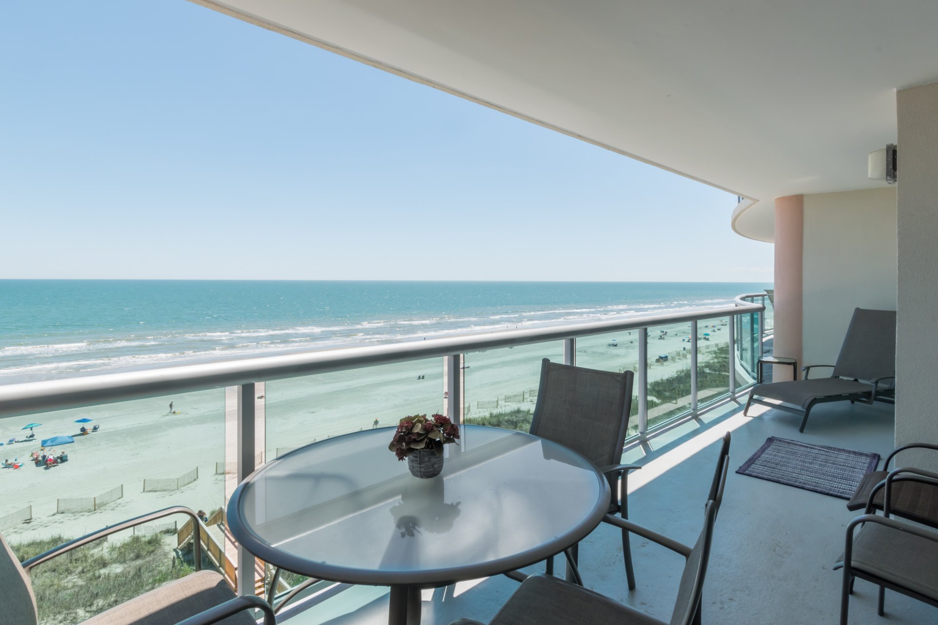 Blue Water Keyes 603 Ocean Front Condo North Myrtle Beach Rental