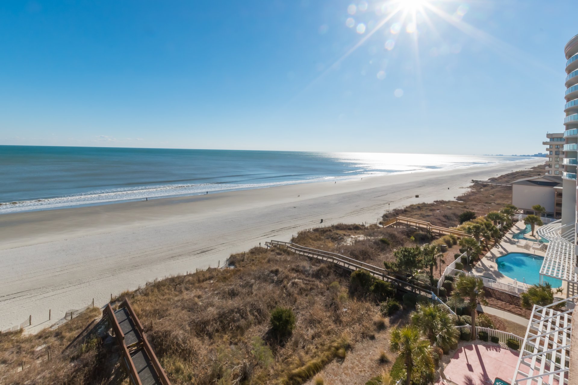 Crescent Keyes 706 Ocean Front Condo North Myrtle Beach Rental
