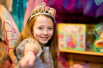 Girl at Magiquest Myrtle Beach