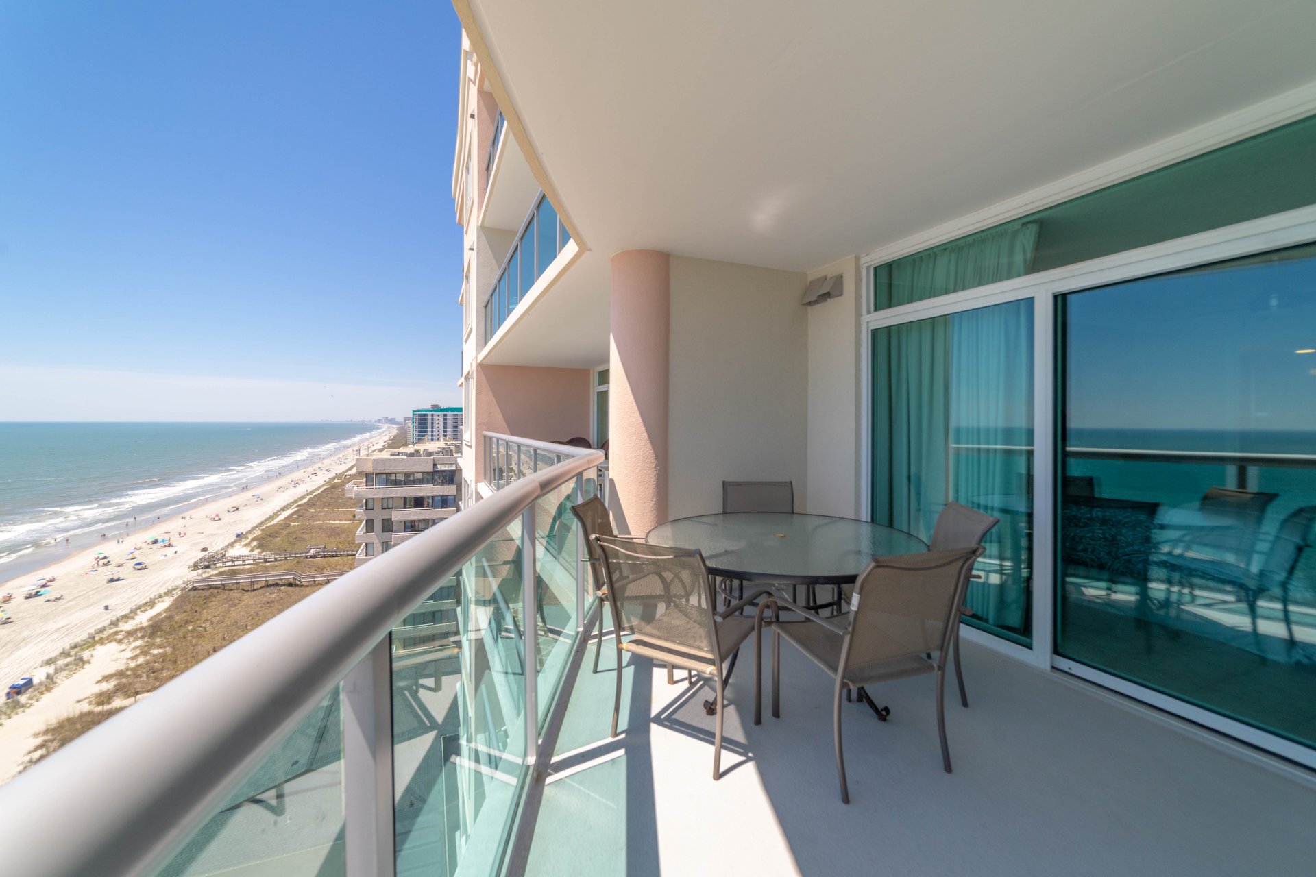 Blue Water Keyes 1205 Ocean Front Condo North Myrtle Beach Rental