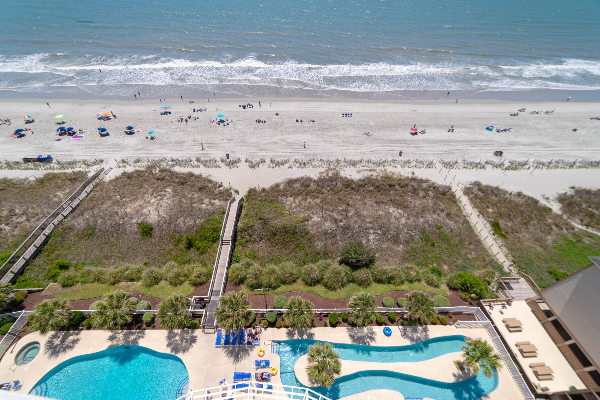 Blue Water Keyes 1205 Ocean Front Condo North Myrtle Beach Rental