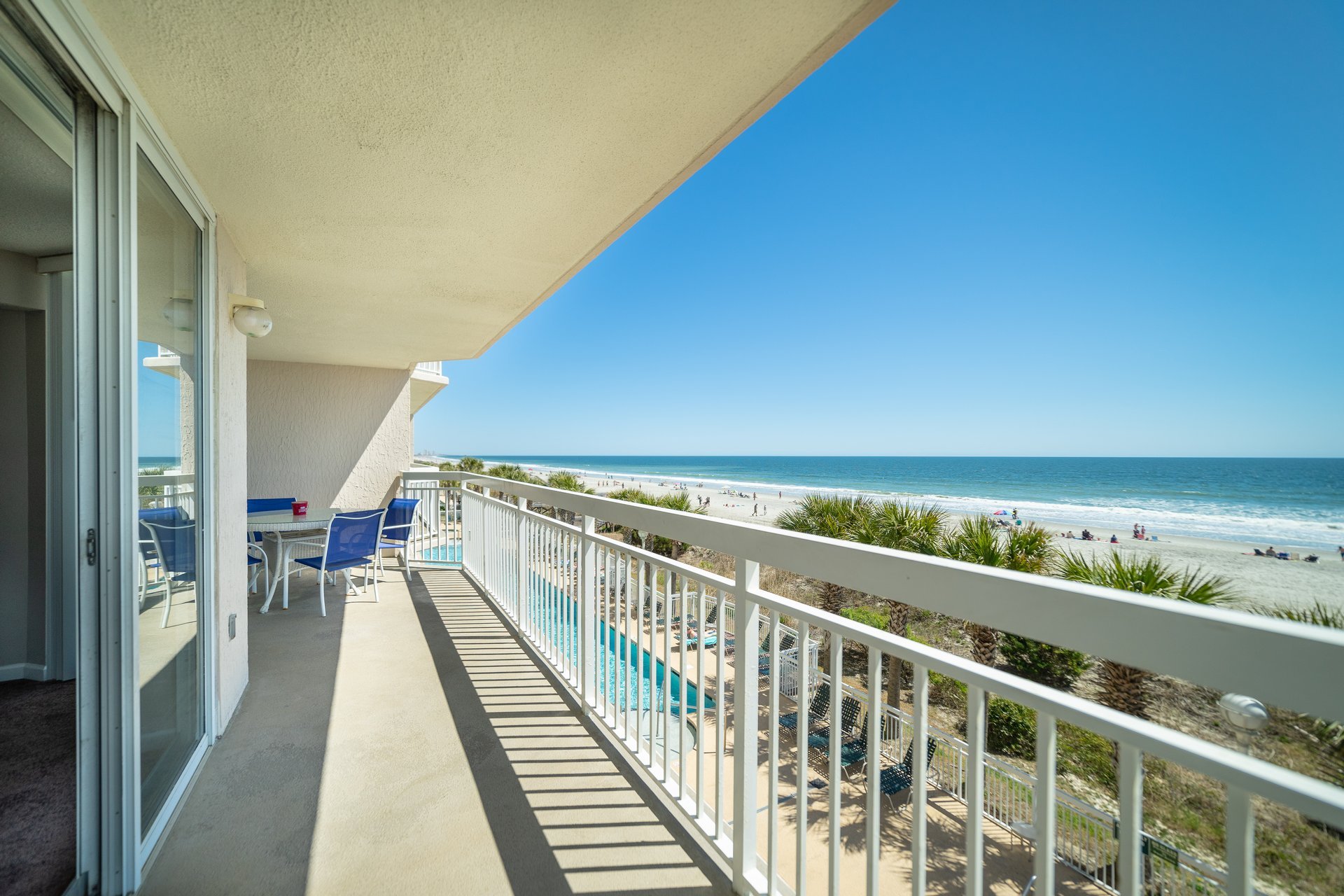 Crescent Shores S. 212 Ocean Front Condo North Myrtle Beach Rental