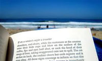 Read a book on the beach