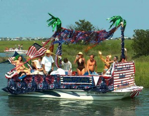 Fourth of July boat parade