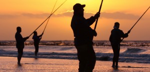 sunrise surf fishing