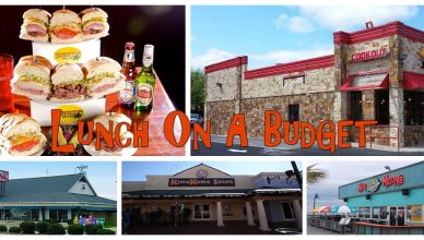 myrtle beach budget food banner