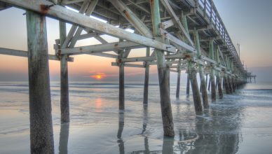 The Cherry Grove Pier in North Myrtle Beach